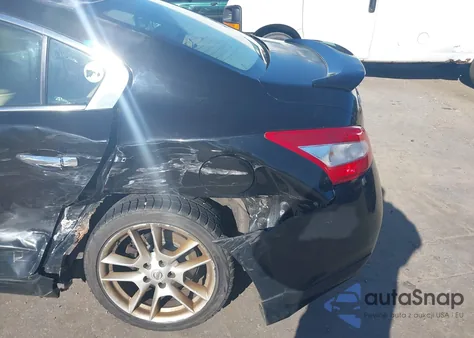 2009 Nissan Maxima 3.5 Sv z USA, uszkodzony, nr VIN 1N4AA51E09C833999